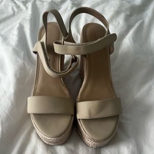 Kendall + Kylie Velcro Strapped Wedge Heels